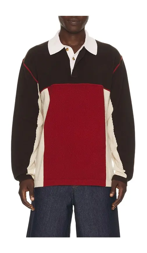 Guest In Residence Color Block Rugby