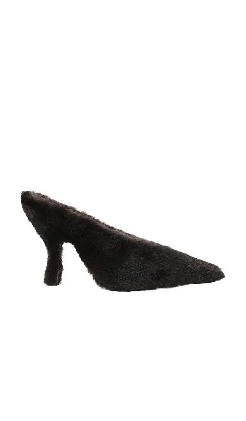 Alexander Wang Natasha 105mm Faux Fur Pump