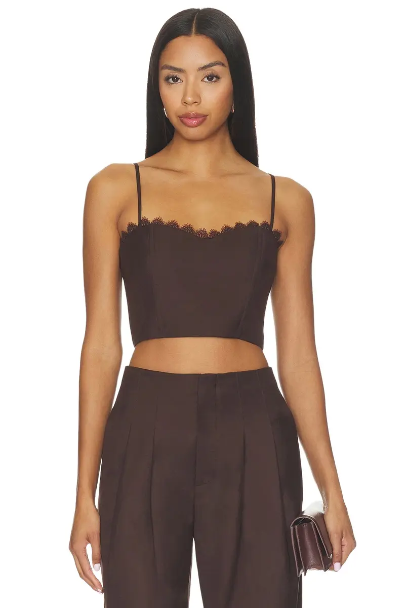 Hevron Bella Bustier Top