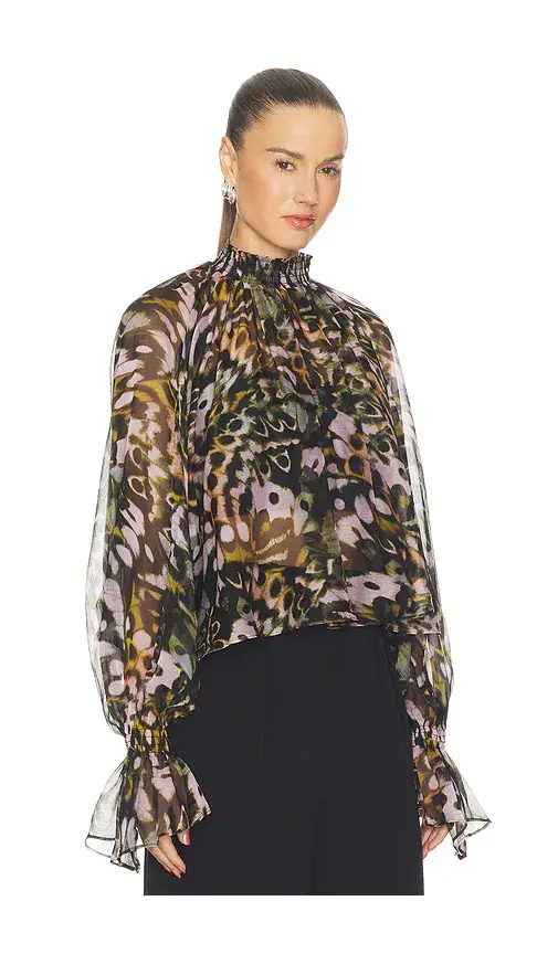 Amur Kellen Chiffon Top | Thumbnail 2