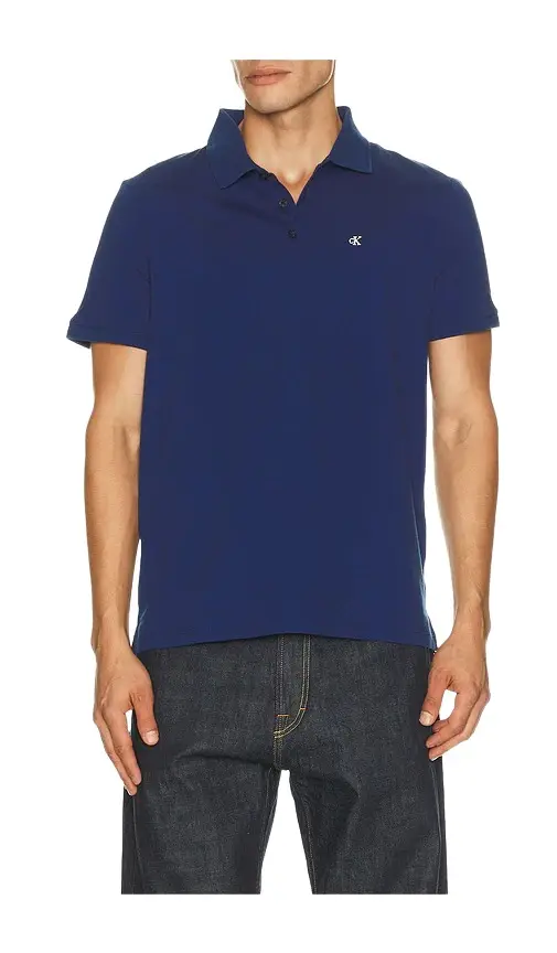 Short Sleeve Classic Monogram Polo