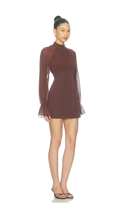 MORE TO COME Meridith Long Sleeve Mini Dress | Thumbnail 2 MORE TO COME Meridith Long Sleeve Mini Dress | Thumbnail 2