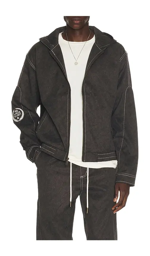 Twill Hooded Jacket Twill Hooded Jacket