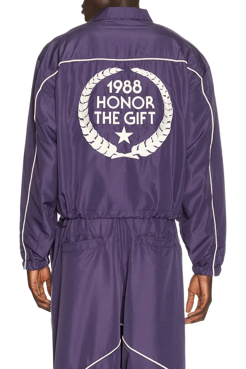Honor The Gift Honeycomb Track Jacket