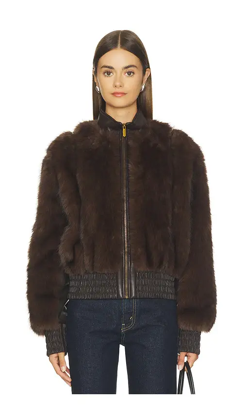 Zimmermann Valiant Faux Fur Jacket | Thumbnail 2