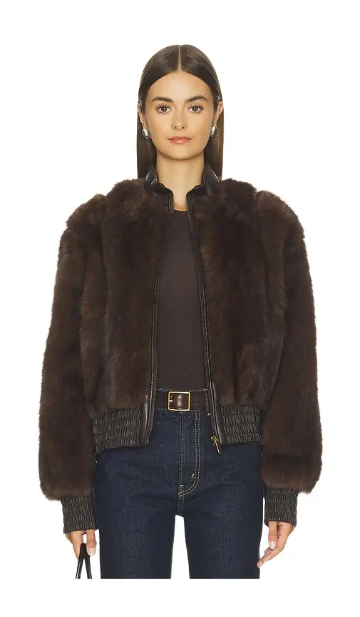 Valiant Faux Fur Jacket