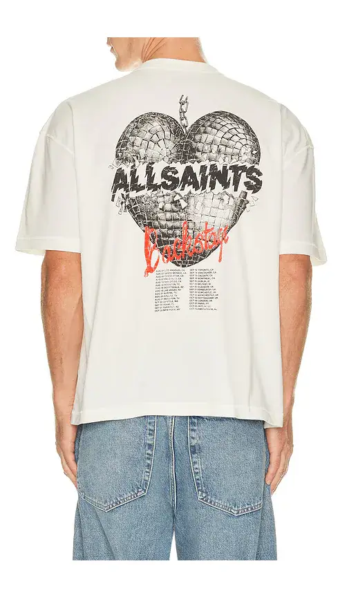 AllSaints Reflect Short Sleeve Tee | Thumbnail 2 AllSaints Reflect Short Sleeve Tee | Thumbnail 2