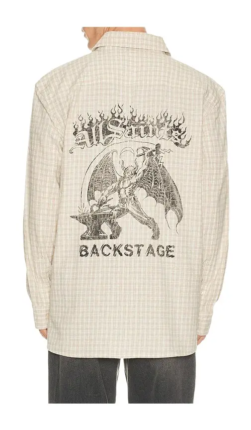 AllSaints Repeater Long Sleeve Shirt
