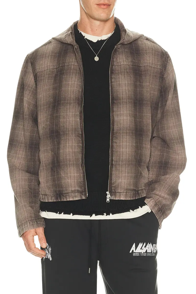 AllSaints Santo Long Sleeve Shirt