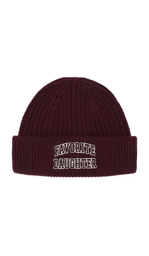 Favorite Daughter The Classic Logo Beanie | Thumbnail 2 Favorite Daughter The Classic Logo Beanie | Thumbnail 2