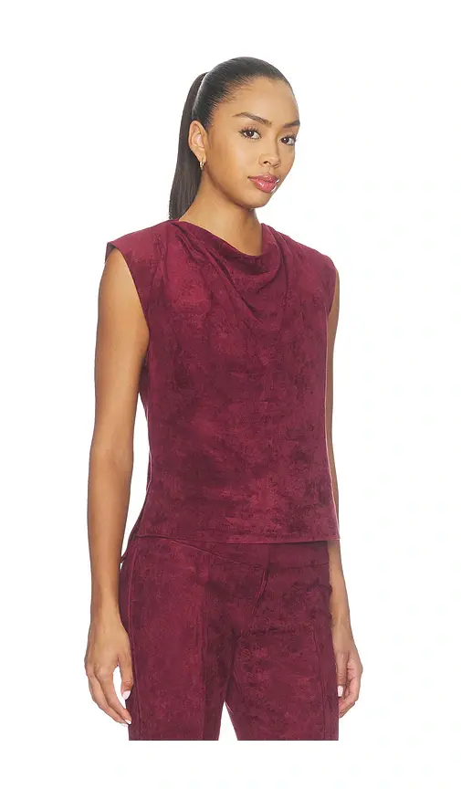 Amanda Uprichard Freya Suede Top | Thumbnail 2 Amanda Uprichard Freya Suede Top | Thumbnail 2