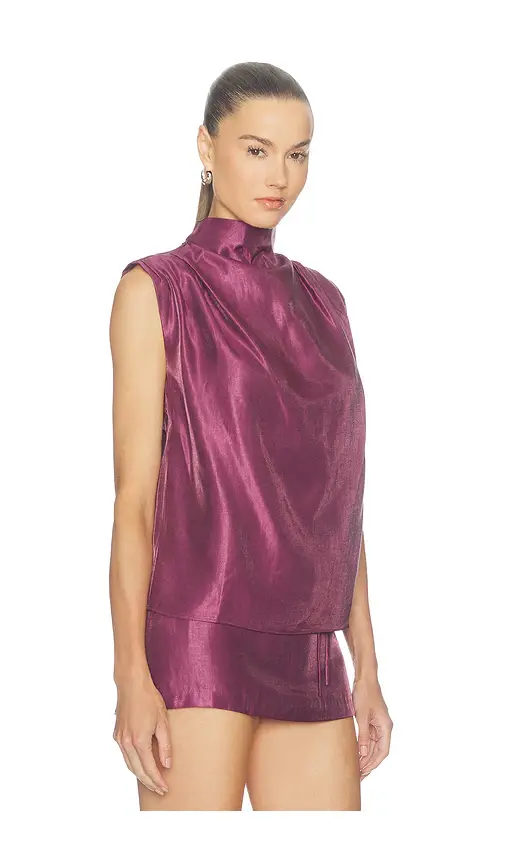 Amanda Uprichard Sleeveless Fabienne Top | Thumbnail 2 Amanda Uprichard Sleeveless Fabienne Top | Thumbnail 2