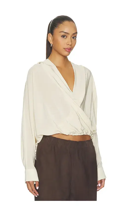 HERSKIND Sisi Silk Hooded Blouse | Thumbnail 2 HERSKIND Sisi Silk Hooded Blouse | Thumbnail 2