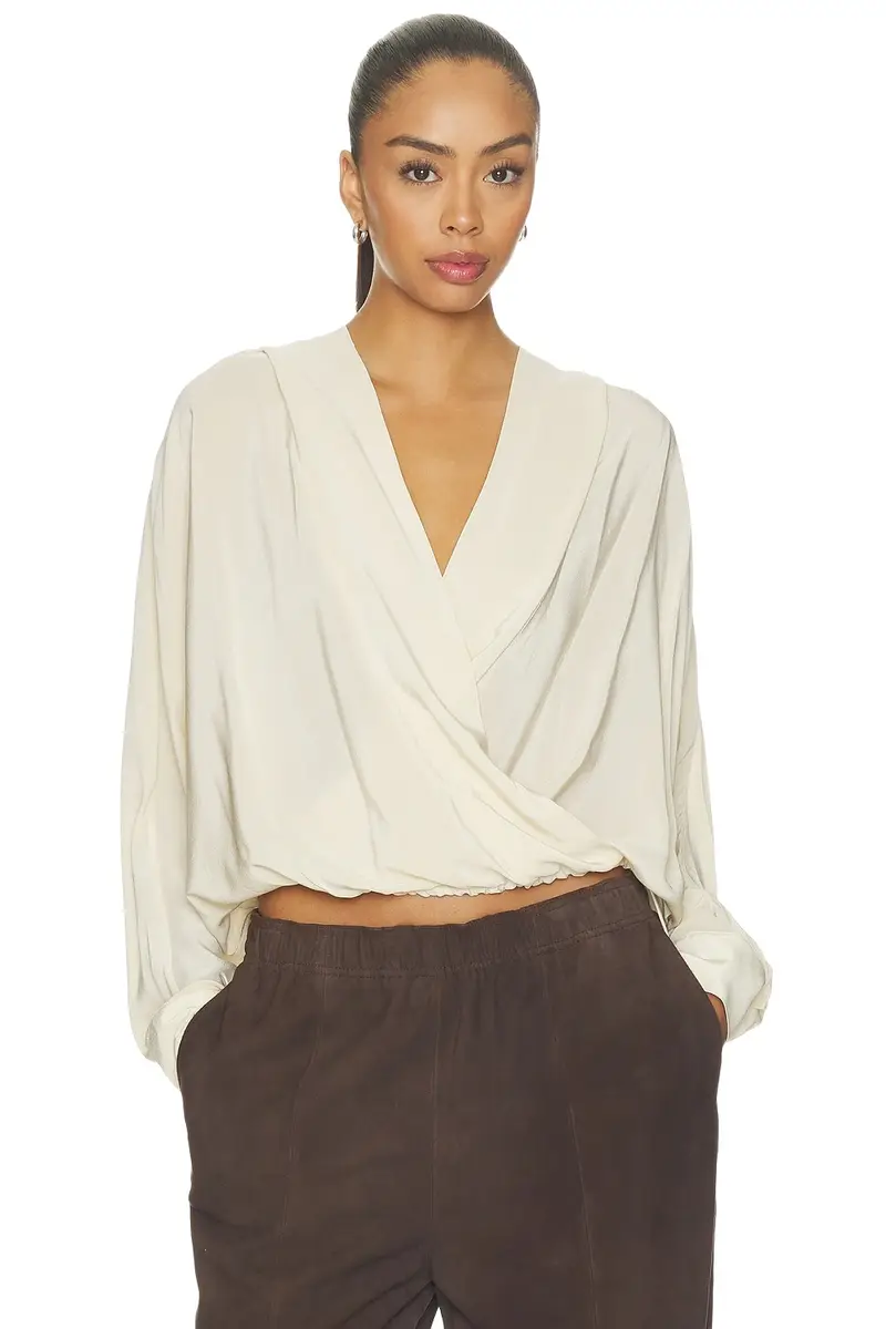 Sisi Silk Hooded Blouse Sisi Silk Hooded Blouse