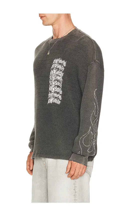AllSaints Incendo Long Sleeve Tee | Thumbnail 2 AllSaints Incendo Long Sleeve Tee | Thumbnail 2