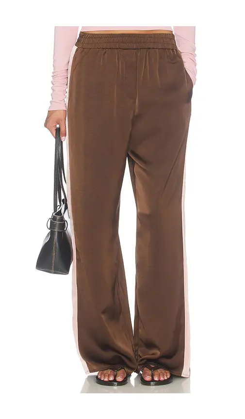 4th & Reckless Tiffany Satin Trouser | Thumbnail 2 4th & Reckless Tiffany Satin Trouser | Thumbnail 2