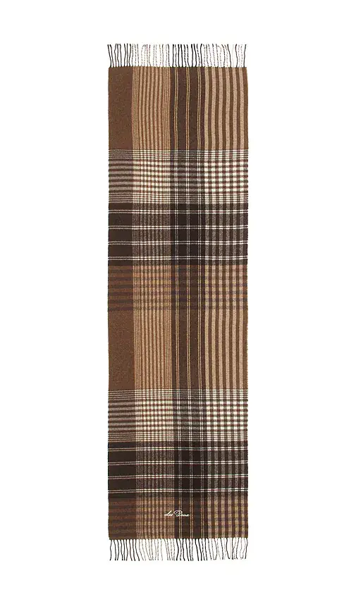 Les Deux Signature Patchwork Check Scarf | Thumbnail 2 Les Deux Signature Patchwork Check Scarf | Thumbnail 2