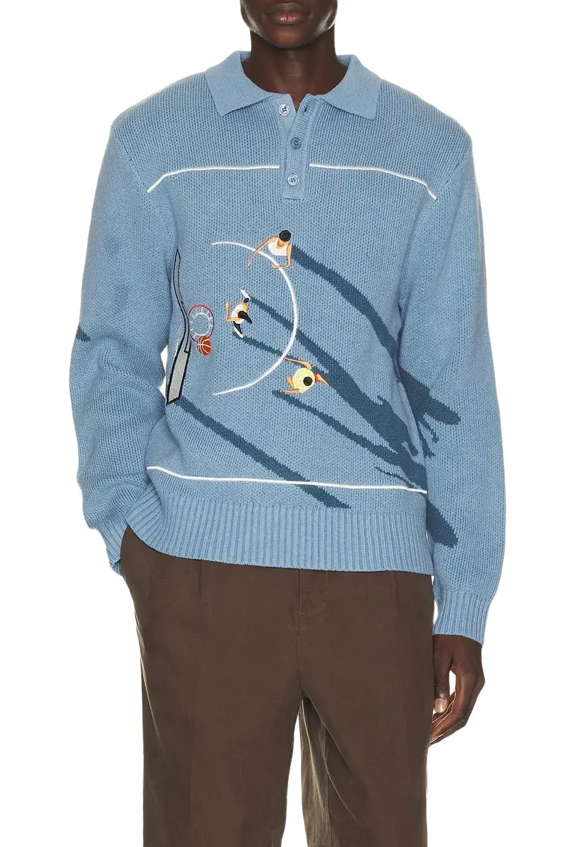King Of The Court Knitted Polo