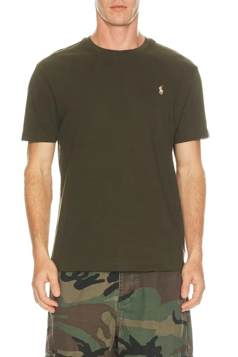 Polo Ralph Lauren Short Sleeve Jersey Knit Crewneck T-Shirt