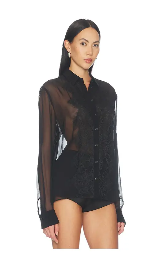 SANS FAFF Chelsea Silk Lace Blouse | Thumbnail 2 SANS FAFF Chelsea Silk Lace Blouse | Thumbnail 2