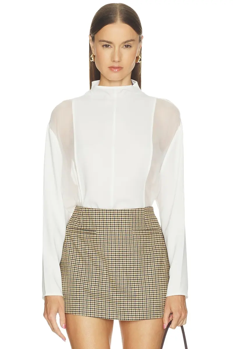 Mockneck Silkshirt Mockneck Silkshirt