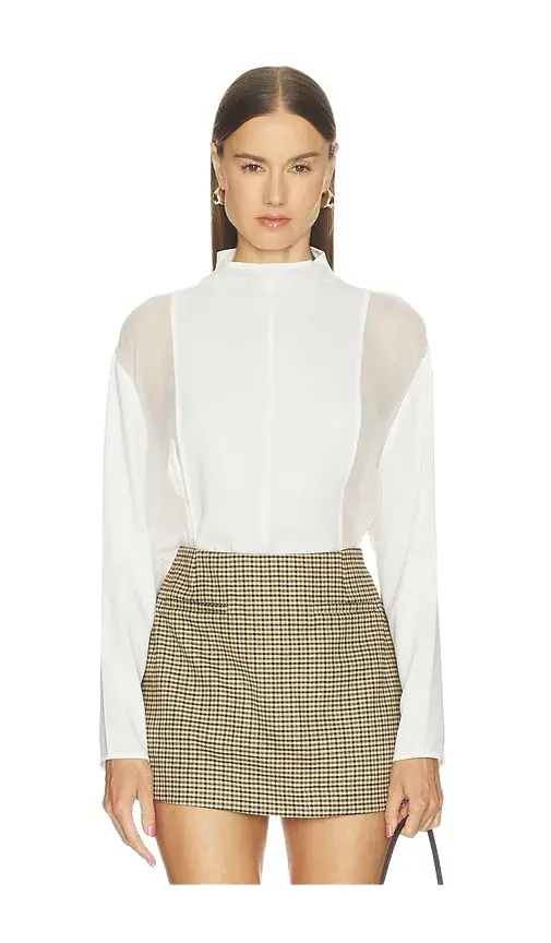 Mockneck Silkshirt Mockneck Silkshirt