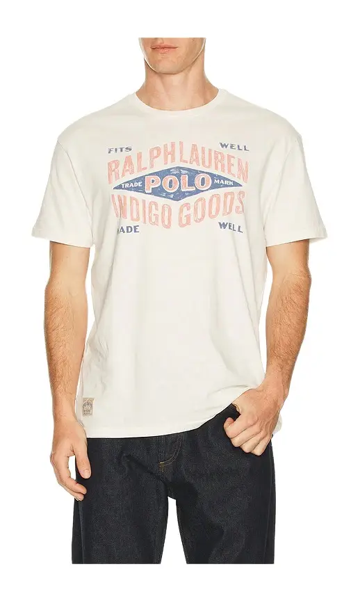 RL Dry Goods Printed Crewneck Tee
