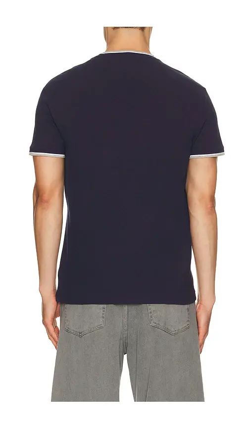 Polo Ralph Lauren Short Sleeve Stretch Mesh Crewneck Tee With Tipping Collar | Thumbnail 2 Polo Ralph Lauren Short Sleeve Stretch Mesh Crewneck Tee With Tipping Collar | Thumbnail 2