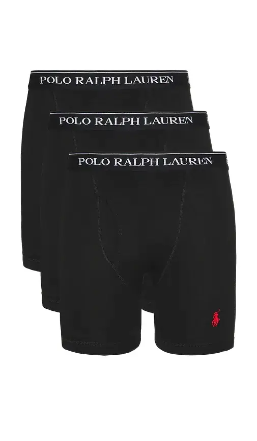 Polo Ralph Lauren Classic Fit Cotton 3 Pack Boxer Brief