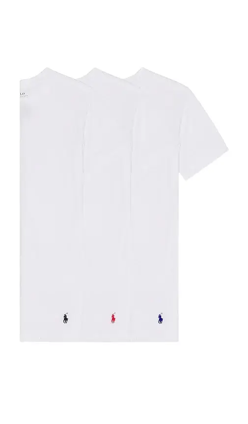 Slim Fit Cotton 3 Pack Undershirt Slim Fit Cotton 3 Pack Undershirt
