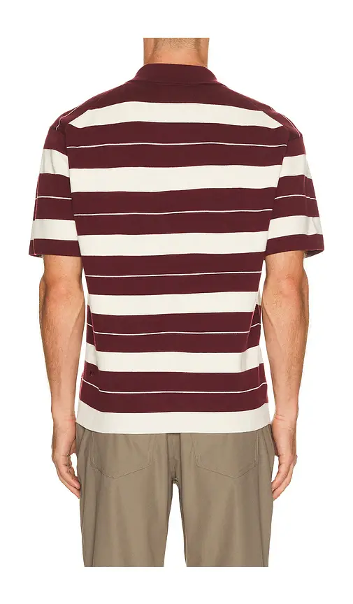 lululemon Knit Stripe Short Sleeve Polo Shirt | Thumbnail 2 lululemon Knit Stripe Short Sleeve Polo Shirt | Thumbnail 2