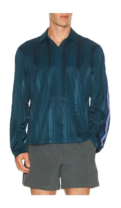 lululemon Knit Stripe Rugby Shirt