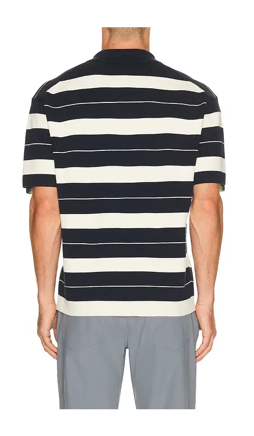 lululemon Knit Stripe Short Sleeve Polo Shirt | Thumbnail 2 lululemon Knit Stripe Short Sleeve Polo Shirt | Thumbnail 2