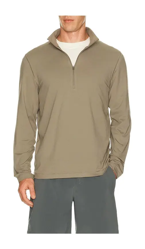 Soft Jersey Half Zip Sweater Soft Jersey Half Zip Sweater