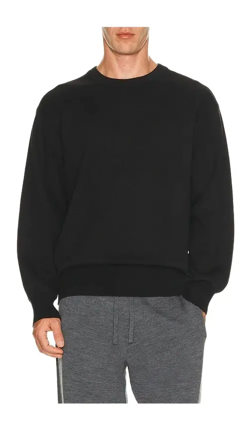 Knit Long Sleeve Crewneck Sweater Knit Long Sleeve Crewneck Sweater