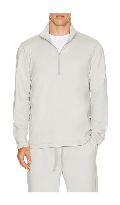 Soft Jersey Half Zip Sweater Soft Jersey Half Zip Sweater
