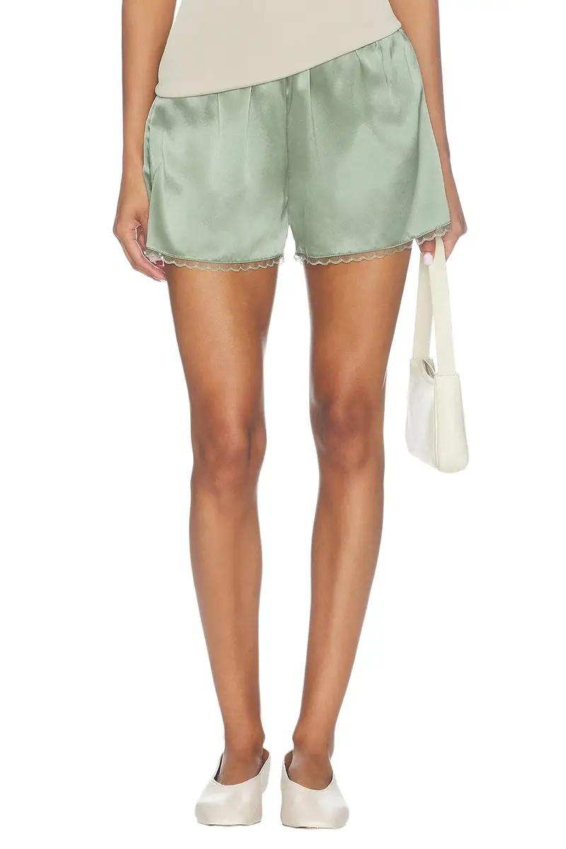 DONNI. The Silk Lace Tap Short