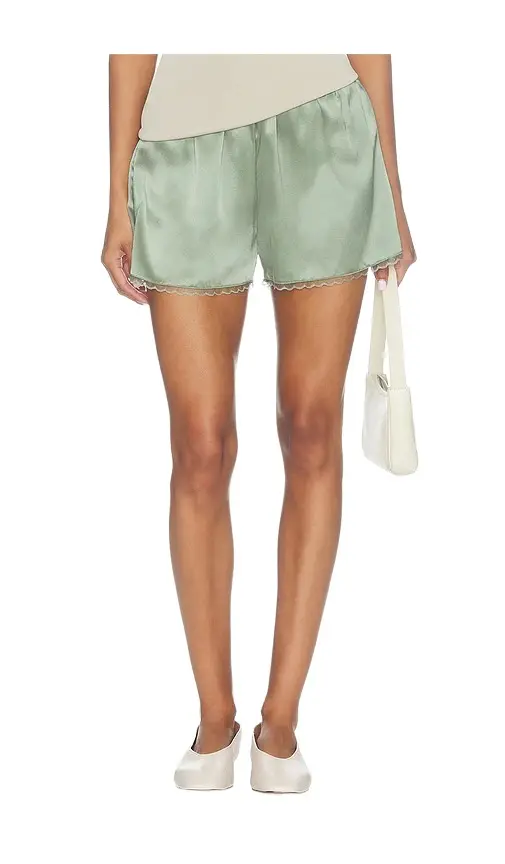 DONNI. The Silk Lace Tap Short
