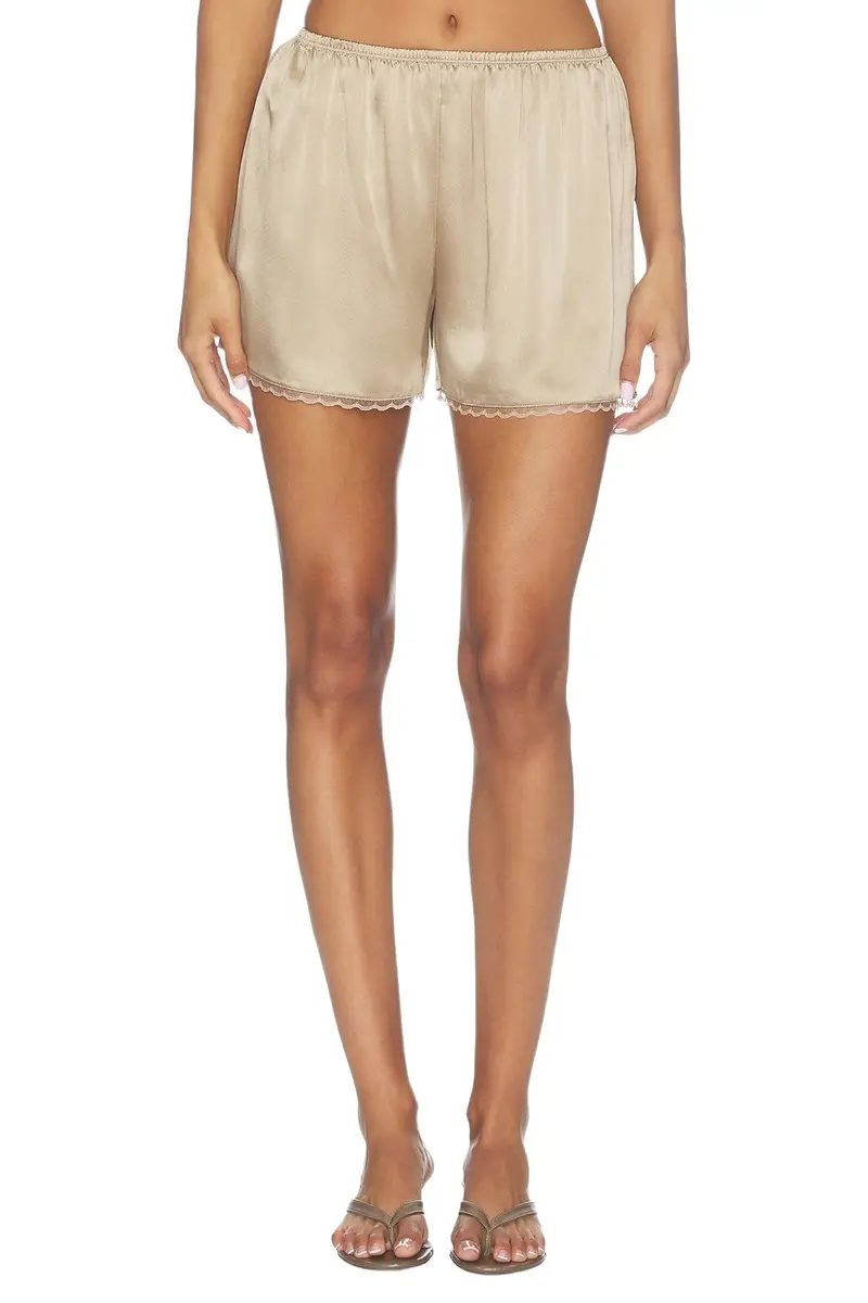 DONNI. The Silk Lace Tap Short