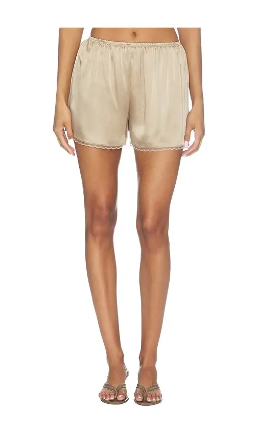 DONNI. The Silk Lace Tap Short