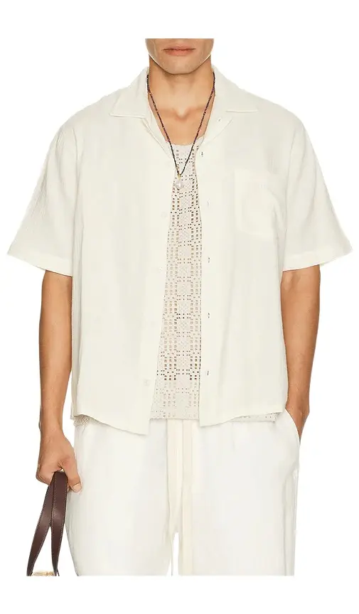 Corridor Double Cloth Short Sleeve Shirt