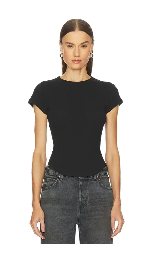 GRLFRND Scoop Hem Baby Tee