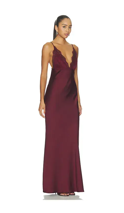 ROCOCO SAND Lace Detail Maxi Dress | Thumbnail 2