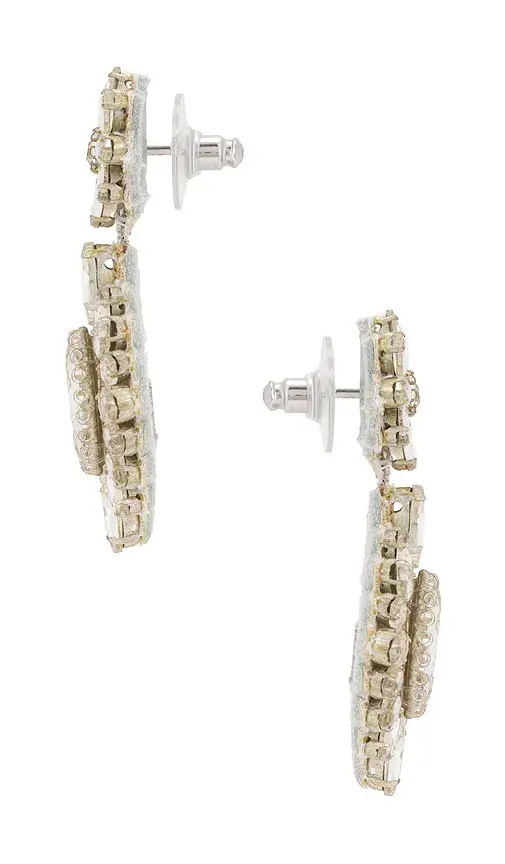 Deepa Gurnani Alianah Earrings | Thumbnail 2 Deepa Gurnani Alianah Earrings | Thumbnail 2