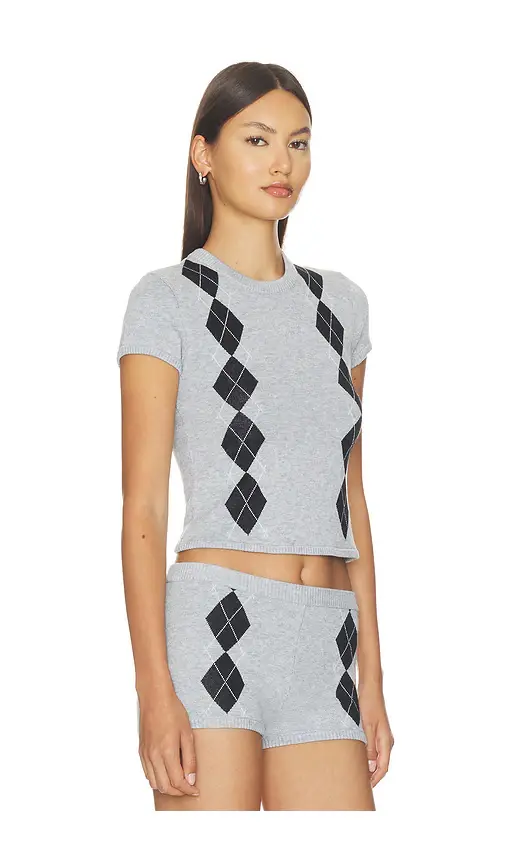 Lovers and Friends Gisselle Argyle Tee | Thumbnail 2 Lovers and Friends Gisselle Argyle Tee | Thumbnail 2