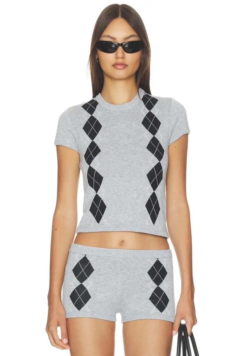 Lovers and Friends Gisselle Argyle Tee