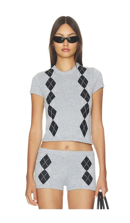 Lovers and Friends Gisselle Argyle Tee