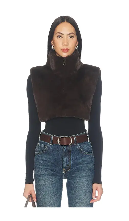 Jamie Faux Mink Dickey