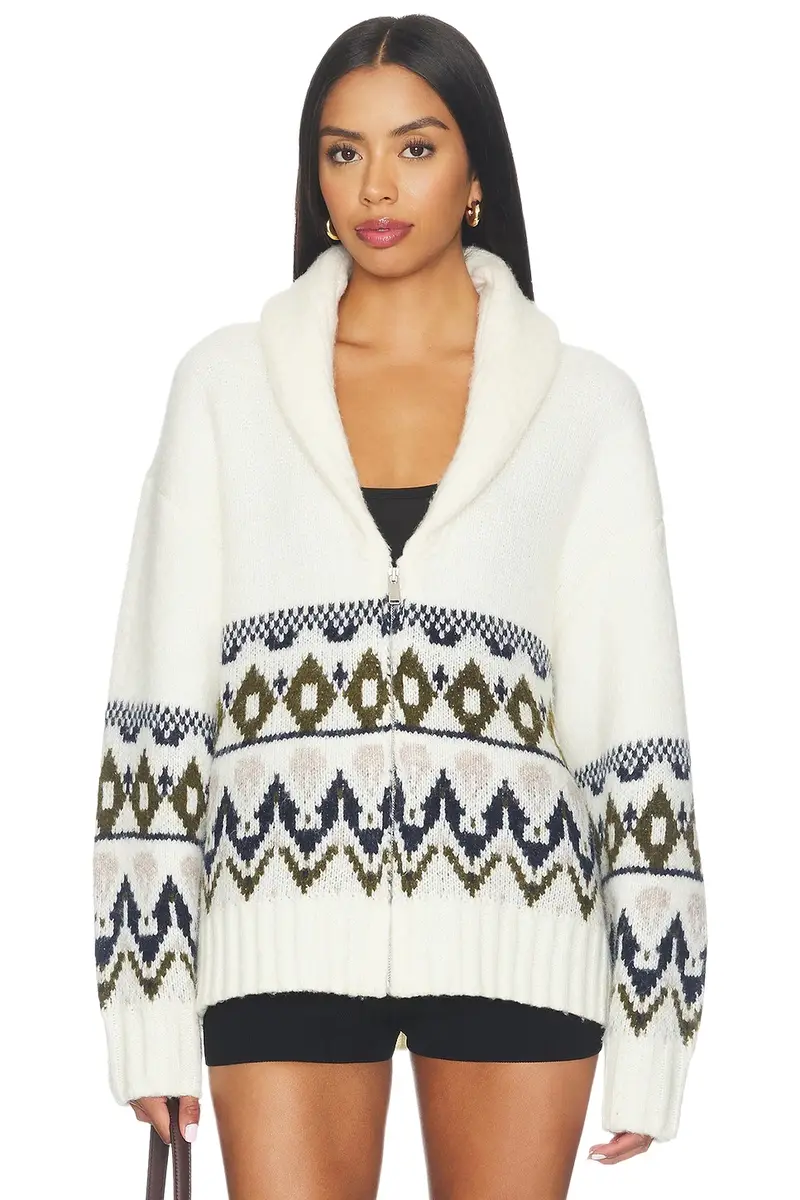 The Inga Fairisle Cardigan The Inga Fairisle Cardigan