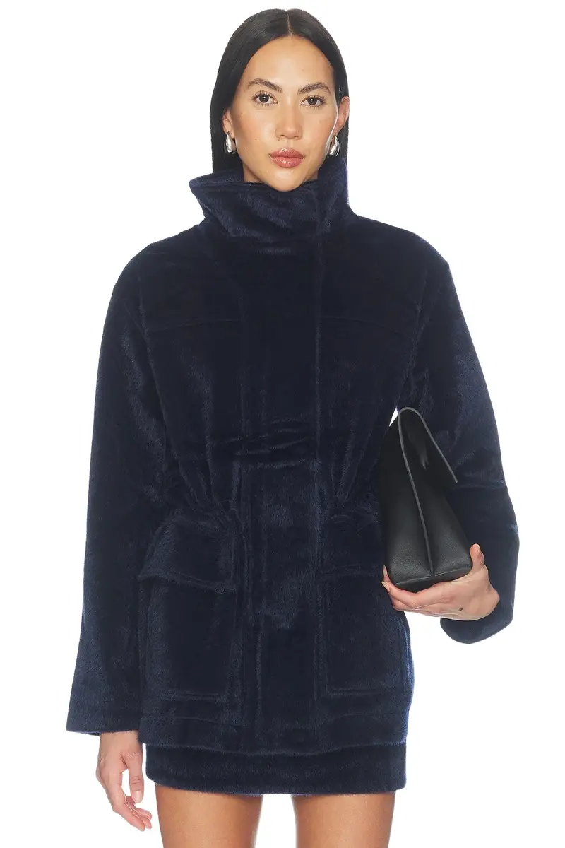 Apparis Edie Faux Pony Parka Jacket